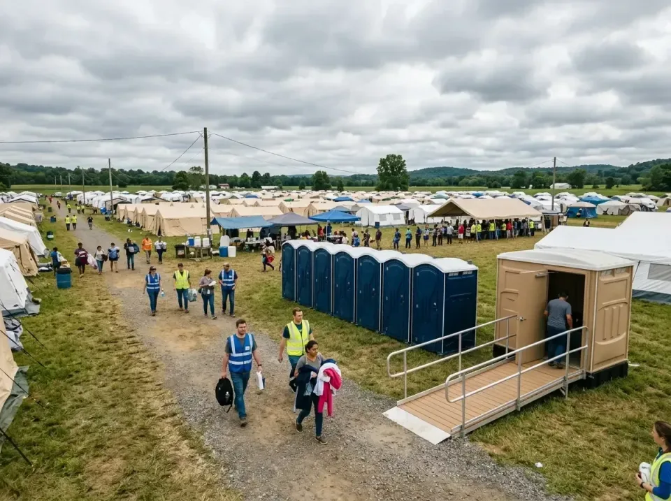 disaster-relief-camp-restrooms-010 — frequently asked questions, Dumpster & Portable Bathrooms Rental in Lanai City, HI